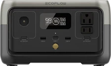 EcoFlow - 256Wh Compact Energy Solution Portable Power Station RIVER 2 (256 W...