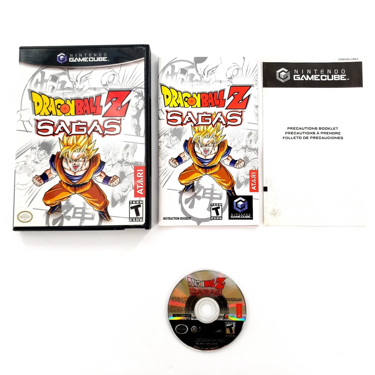 Dragon Ball Z: Sagas Nintendo GameCube Video Games for sale | eBay