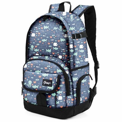 rickyh style School Backpack Travel Bag for Men & Women Lightweight College