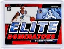 2019-20 Optic Dangelo Russell Elite Dominators Red Prizm 54/99