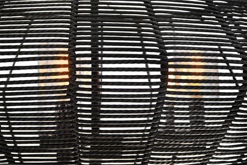 Hinkley Lighting 10385 Luca 5 Light 28"W Lisa McDennon Open Air - Black / Camel - Picture 6 of 9