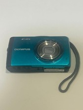 OLYMPUS STYLUS VH410 Blue Compact Digital Camera Tested Working Japan