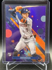 Zach Dezenzo 2025 Topps Finest Common Purple Refractor #213/250 (RC) - Astros