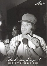 2012 Leaf Pete Rose The Living Legend #27 Pete Rose - BB