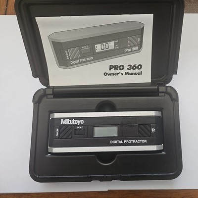 Mitutoyo Pro 360 Digital Protractor 950-315