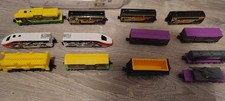 JAKKS Pacific Model Trains LOT of 13 and Train Tracks