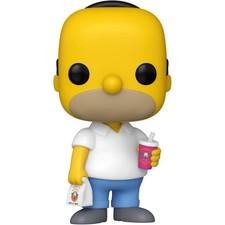 Figura Funko Pop! Los Simpsons Homer Modelo 1737 | 86406 Figura en Vinilo
