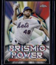 2021 Topps Chrome #PP-1 Jacob deGrom Prismic Power