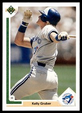 1991 Upper Deck Kelly Gruber Toronto Blue Jays #374