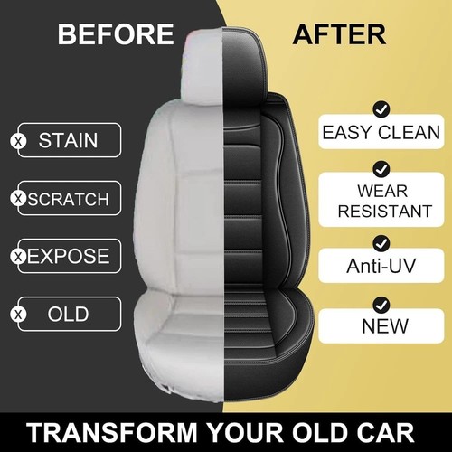 Fundas de asiento de coche aptas para Nissan Rogue 2021 2022 2023 2024 2025 5 fundas de asiento F... - Imagen 7 de 8