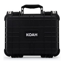 Koah Weatherproof Hard Case Customizable Foam 13x11x6 In RUGGED