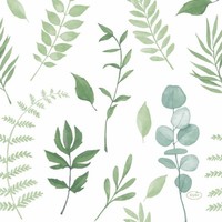 Duni Servietten Greenery 33 X 33 Cm - 20Er Pack Servietten