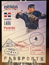 2015 Panini Contenders Passports #7 Gilbert Lara Rookie Milwaukee Brewers