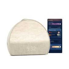 Hatch Restore 3 Sunrise Alarm Clock, Sound Machine, Smart Light (Putty) - Whi...