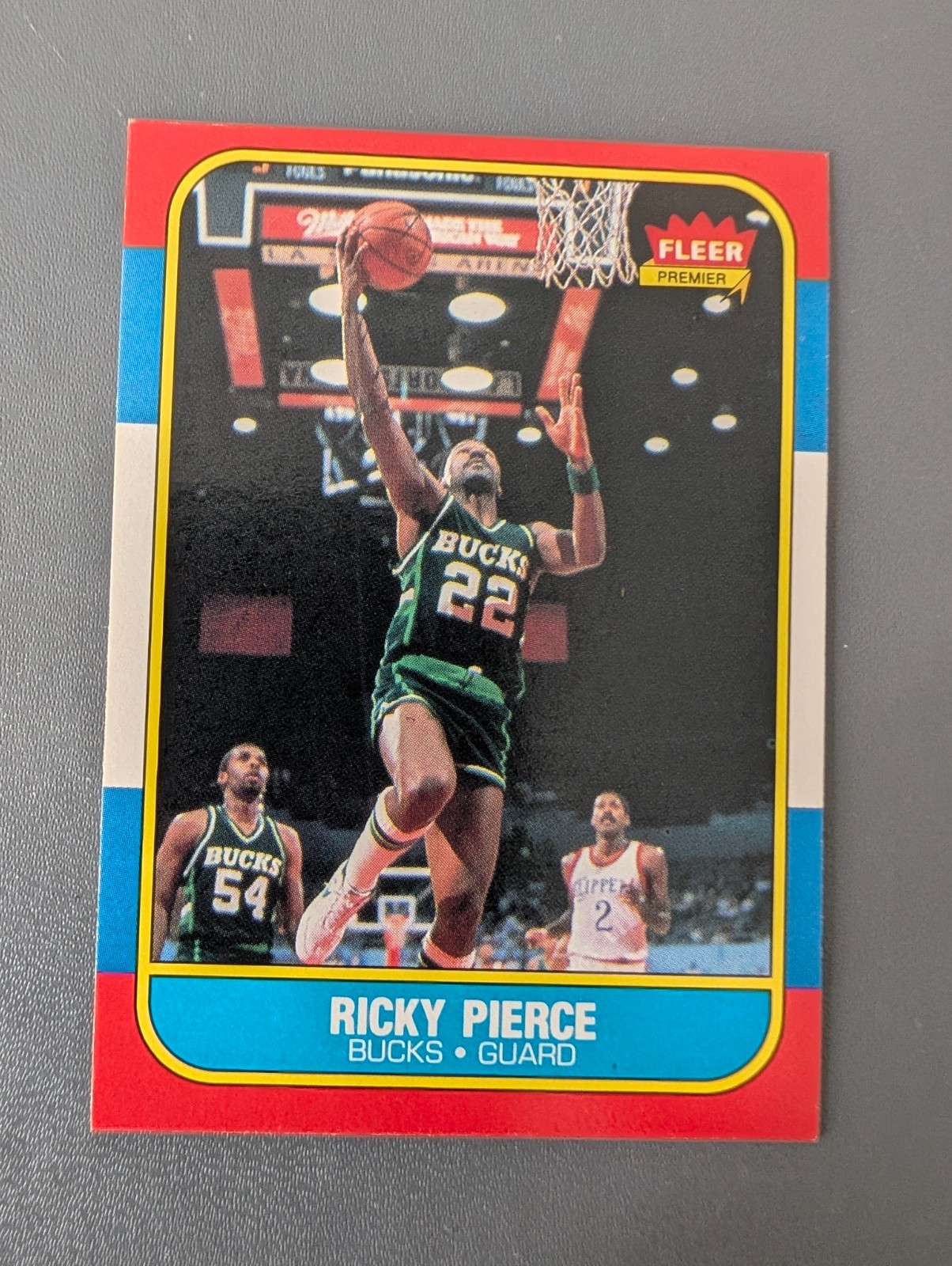 1986-87 FLEER  RICKY PIERCE #67