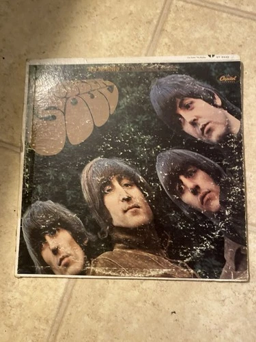 The Beatles Rubber Soul Vinyl LP Capitol Records Stereo 12" 33 RPM