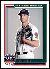 2022 USA Baseball Stars & Stripes Adam Stone #32 Collegiate National Cubs Rookie