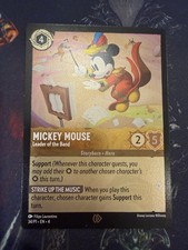 Mickey Mouse Leader of the Band 34/P1 Foil Promo Ursula's NM Disney Lorcana - D1