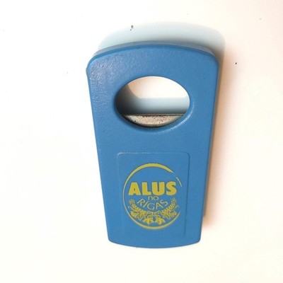 Latvia Beer Opener Alus no RIgas, Soviet Bottle Opener, Collectible Retro Bottle