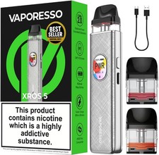 Vaporesso XROS 5 Pod Kit - 1500mAh Battery, USB-C, Adjustable Power, MTL/RDTL