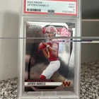 2024 Panini Prizm #347 Jayden Daniels RC Rookie PSA 9 Mint Commanders