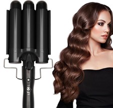Rizador de cabello de 1,25 pulgadas 32 mm con calor instant neo ajustable NEW