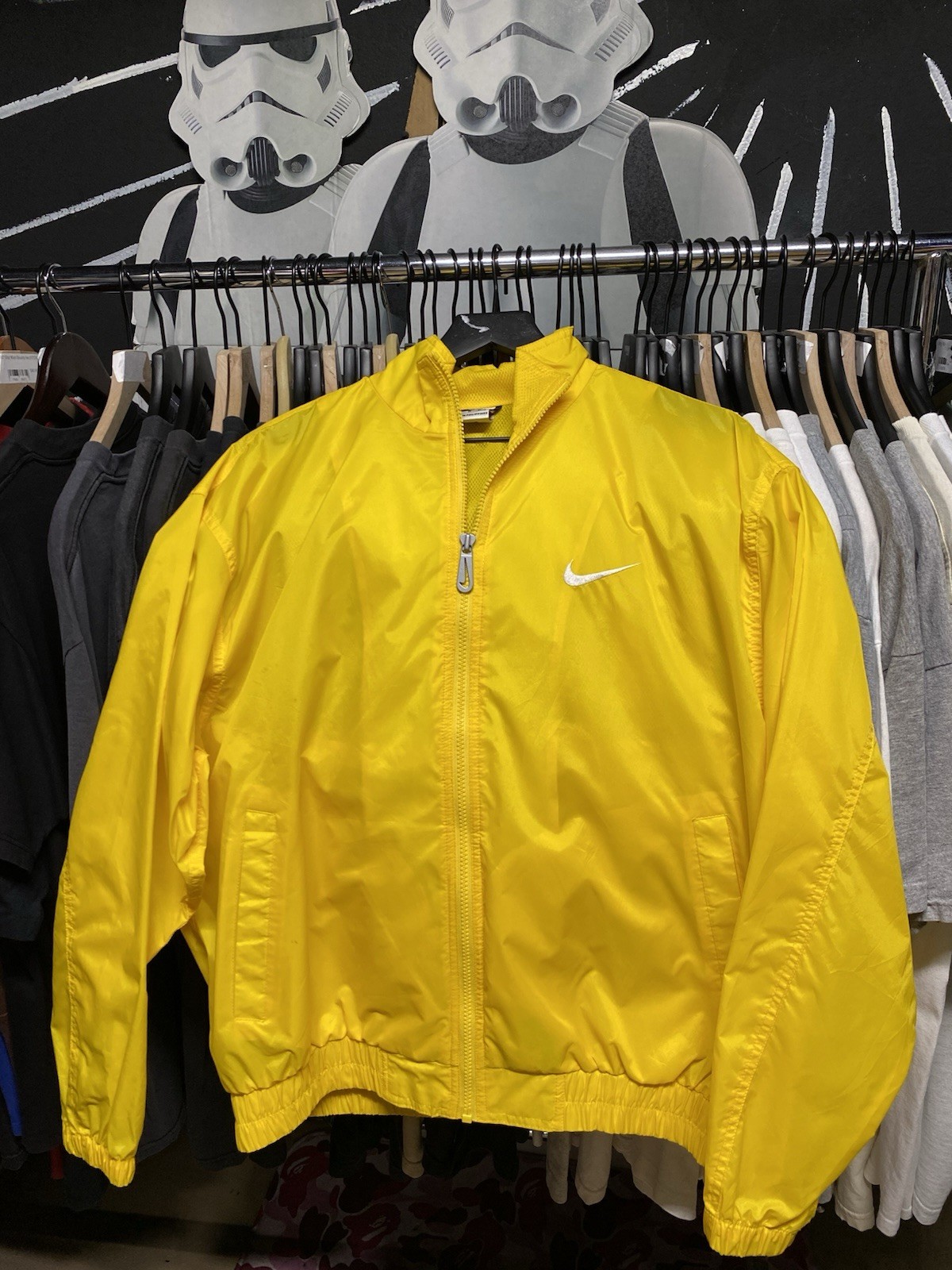 SACAI X NIKE Giacca a vento Nike vintage anni '90 uomo fullzip taglia media