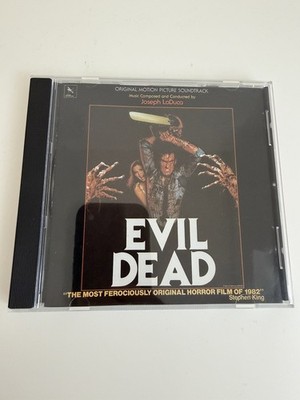 The Evil Dead soundtrack OST CD Varese Sarabande,  Jo LoDuca MINT DISC