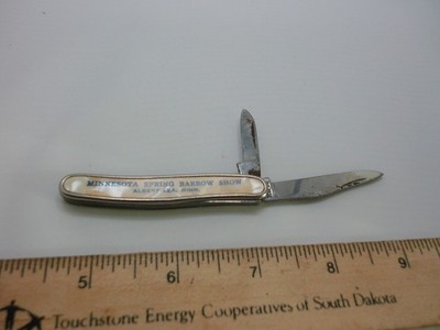 Vintage Pocket Knife Spring Barrow  Show Albert Lea Minnesota Lot 25-36-C