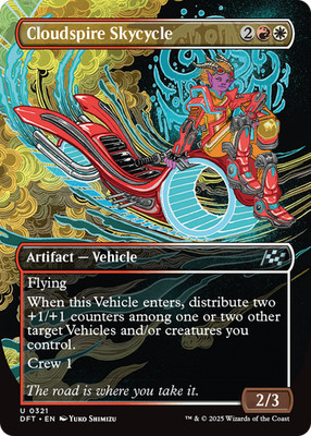 Cloudspire Skycycle (FOIL) x1 - MTG Aetherdrift DFT #321