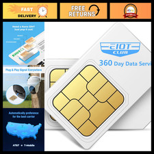 Data SIM Card for 360 Days - Unlimited Data for Unlocked Security Cameras