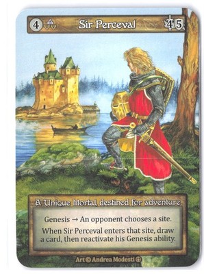 Sir Perceval #Air;Earth Arthurian Legends NM