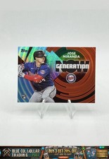 2022 Topps Update Jose Miranda #GN-71 Generation Now Blue Minnesota Twins