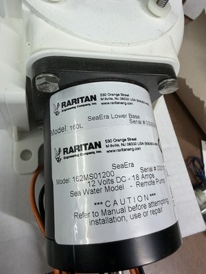 Raritan SeaEra Base Assembly 12v #161000AW