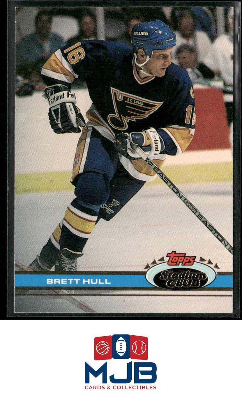 1991-92 Stadium Club Brett Hull #67 St. Louis Blues