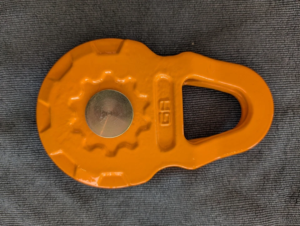 GearAmerica Mega Snatch Blocks 25T (25,000 LBS WLL) | Heavy Duty Winch Pulley - Image 3 of 4