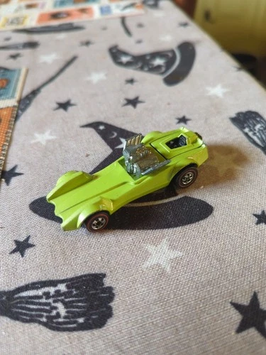 Vintage Hot Wheels 1970 Redline Mint Green Strip Teaser Die cast Car Nice!