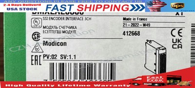 NEW BMXEAE0300 SSI Encoder interface module