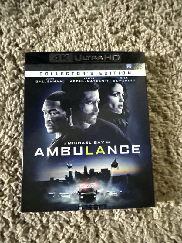 Ambulance 4K Ultra HD Blu-ray