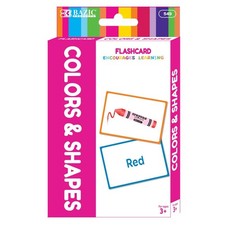 BAZIC Colors Preschool Flash Cards 36/Pack , pack of 24
