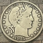 1915-D Barber Liberty Half Dollar *Uncertified*