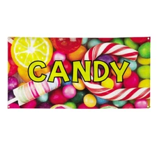 Vinyl Banner Multiple Sizes Candy Outdoor Advertising Printing B Retail Outdoor