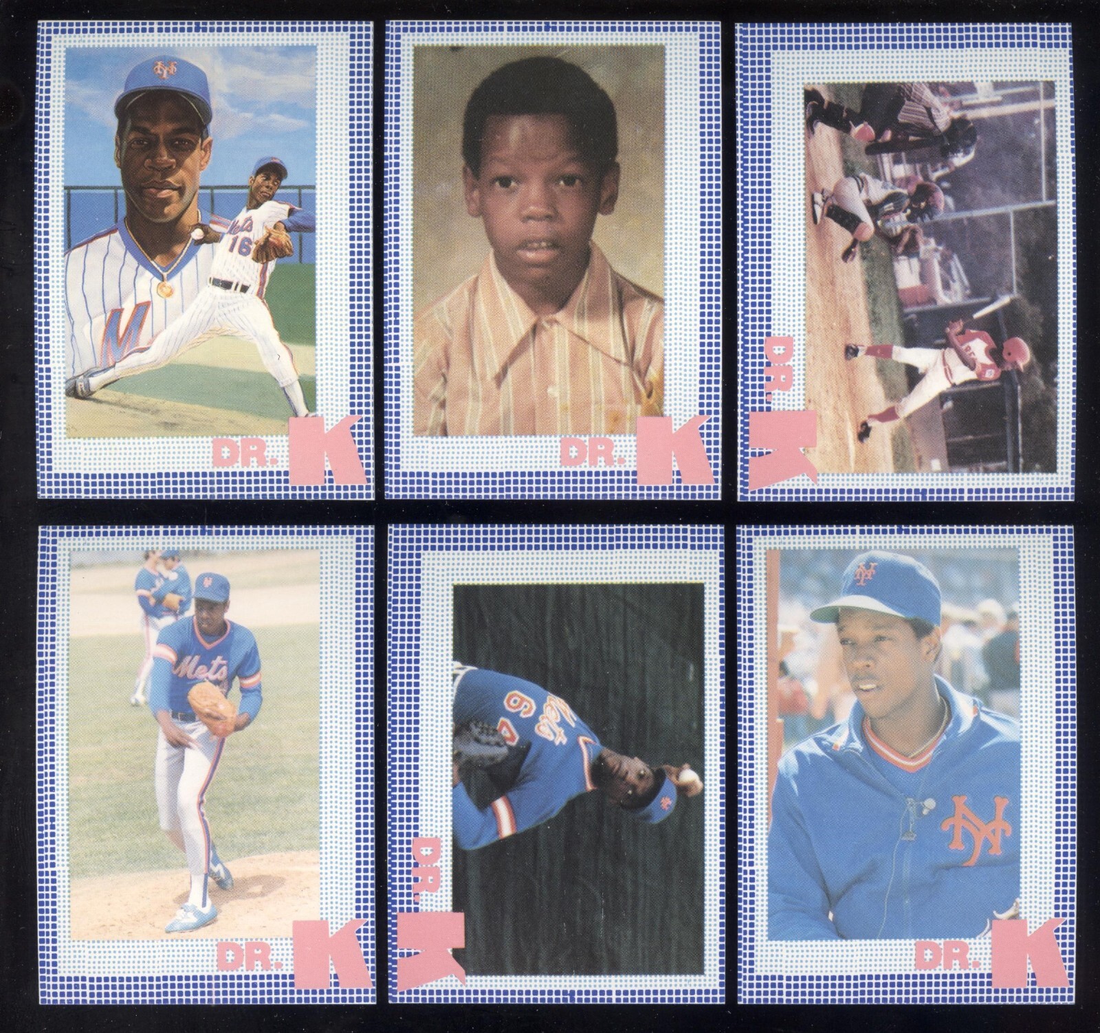 1985-1986 RENATA GALASSO DR. K DWIGHT GOODEN DOCTOR K'' ROOKIE PUZZLE SEE LIST