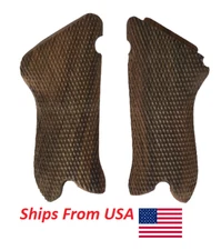 WWI WWII GERMAN P08 P-08 LUGER WOODEN PISTOL GRIPS -PAIR