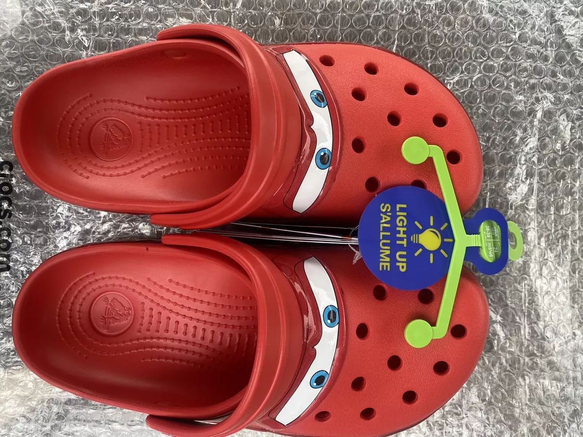 Lightning McQueen Adult Crocs are coming soon!