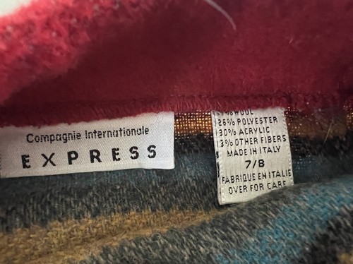 Falda manta envolvente Express Southwest vintage Deadstock nueva con etiquetas Southwest Navajo - Imagen 5 de 10