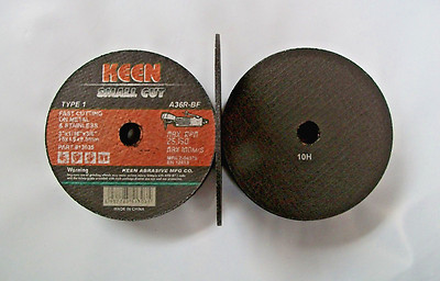 3/" X 1//16/" X 3//8/" Type 1 41 Metal Cut Off Wheels 10pc