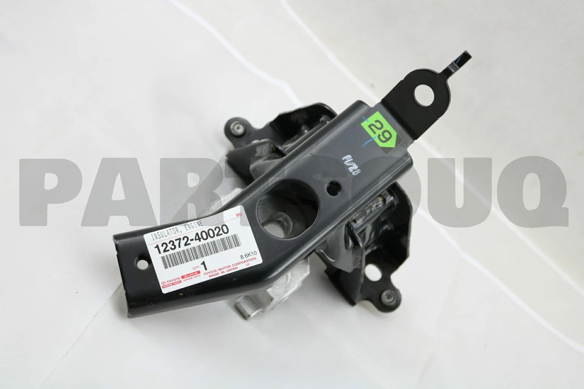 1237240020 Genuine Toyota INSULATOR, ENGINE MOUNTING, LH(FOR 