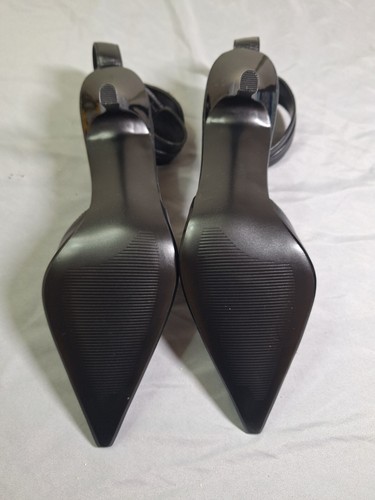 Diba Women's Shoes - 8.5M - Black Ankle Bracelet 3.5 in Stilletto Heels - Picture 3 of 6