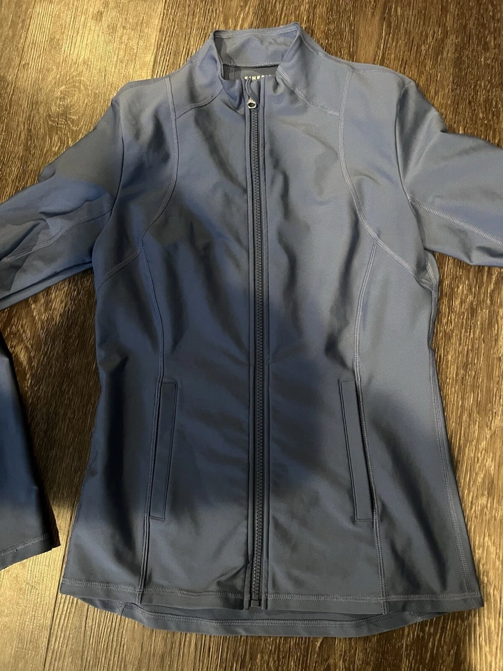 Chaqueta deportiva Kinesis Performance cuello redondo para mujer XS invierno azul cremallera Foto 2 de 4